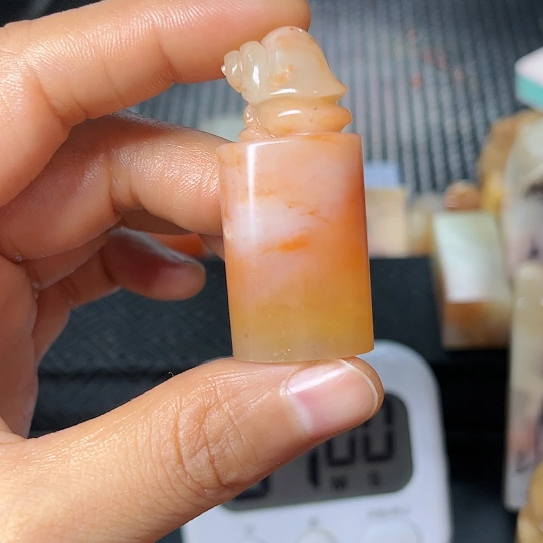 寿山石印石雨*晰我都是自己买给