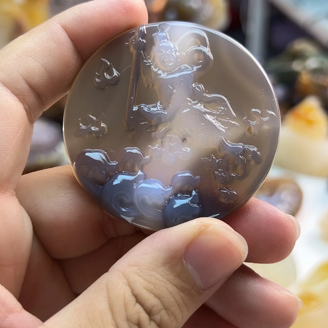 玛瑙/玉髓未镶嵌颈饰