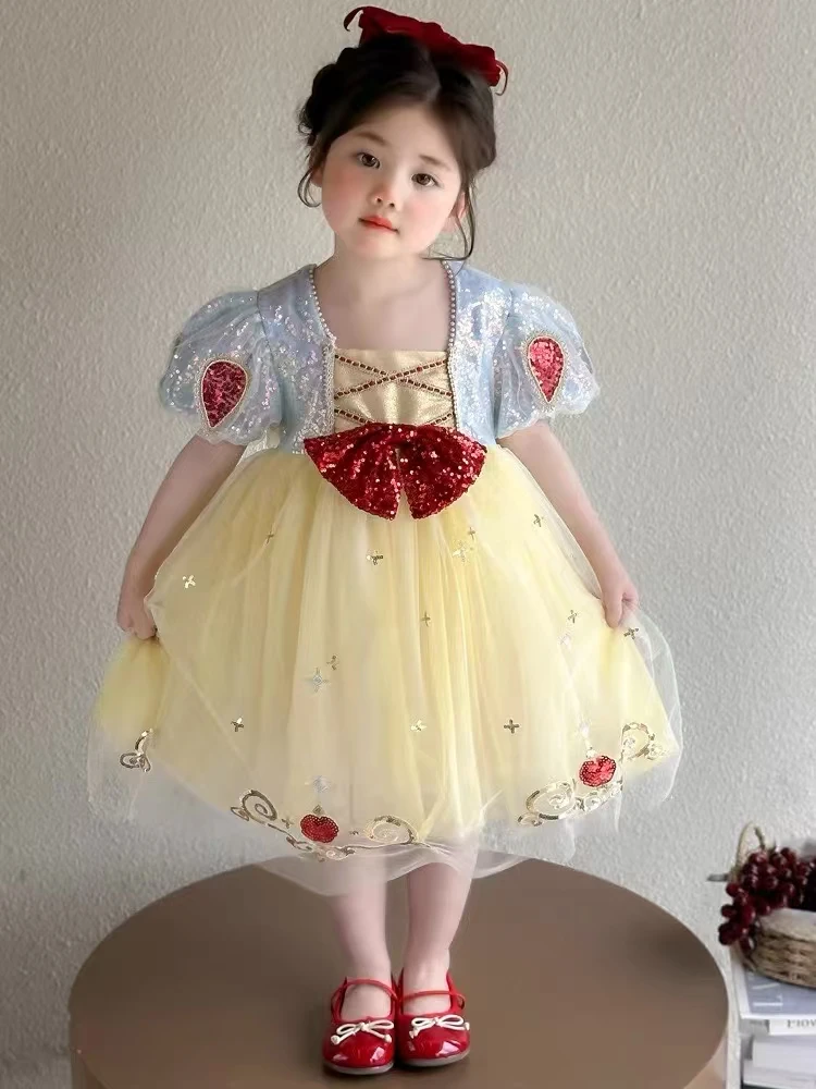 夏季白雪公主连衣裙