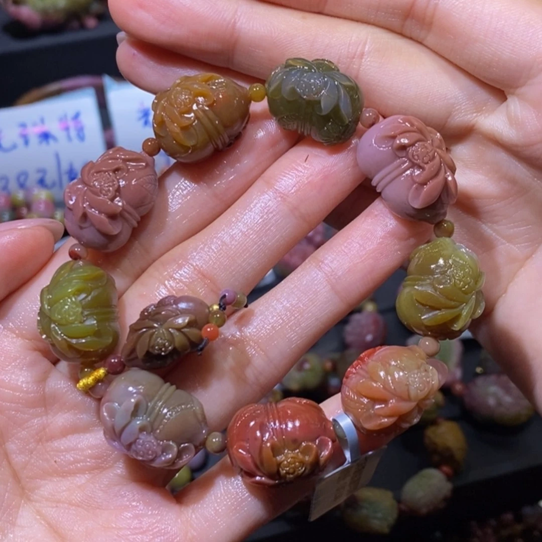 【闪购商品】玛瑙/玉髓手串未镶嵌盐源玛瑙