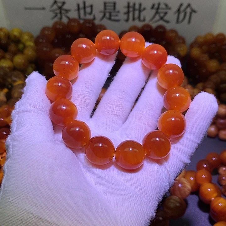 松木（琥珀木）手串/手链1.6 包浆高货