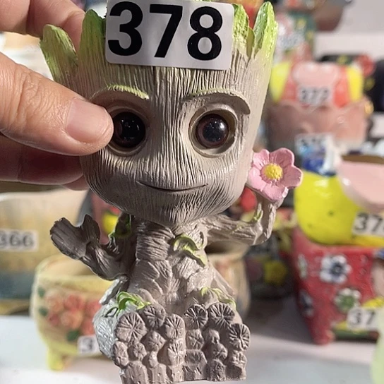 红陶多肉植物花盆