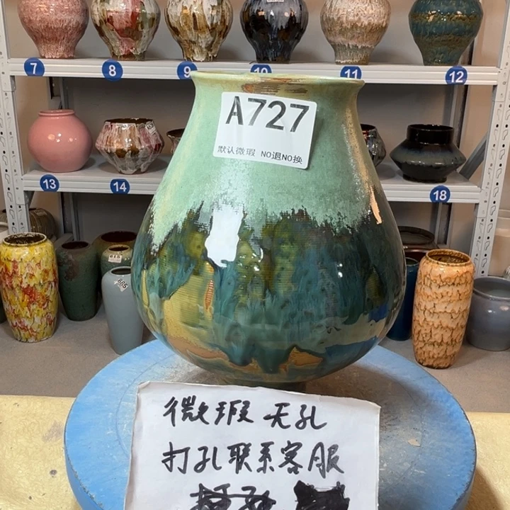 景德镇陶瓷高温景德镇陶瓷花盆727