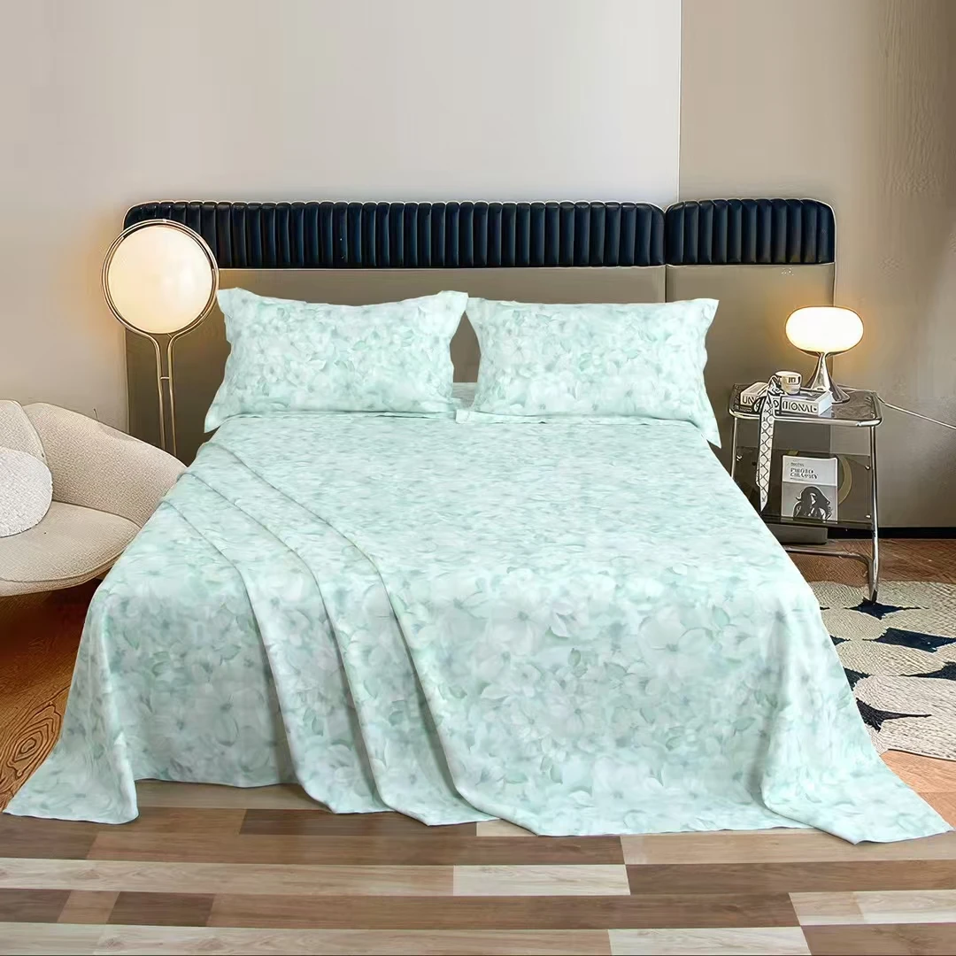 竹纤维床单凉席（玉兰）尺寸2.4×2.4米夏季吸湿透气凉感软席轻奢