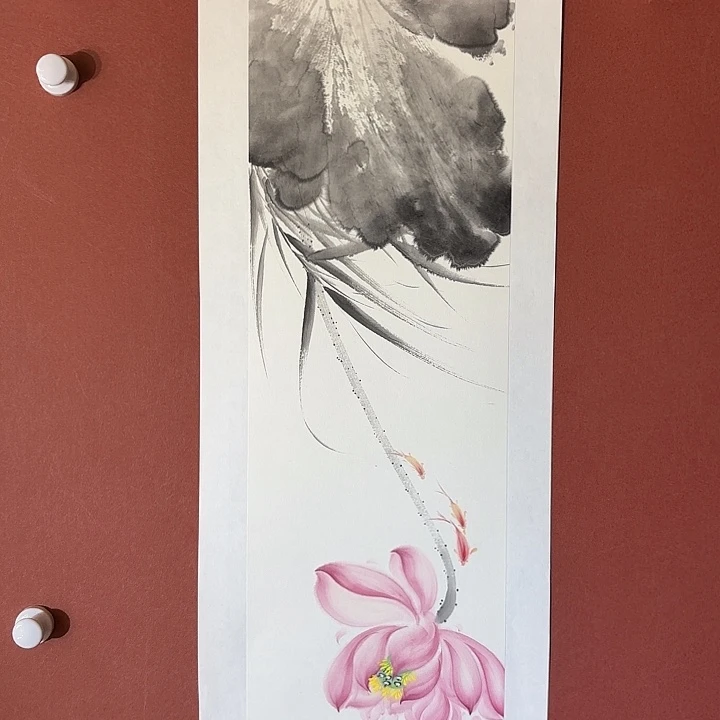 国画听兰老师花鸟