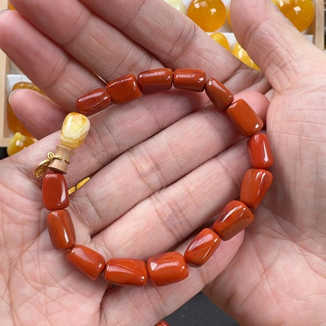 草***妈南红玛瑙未镶嵌手链南红