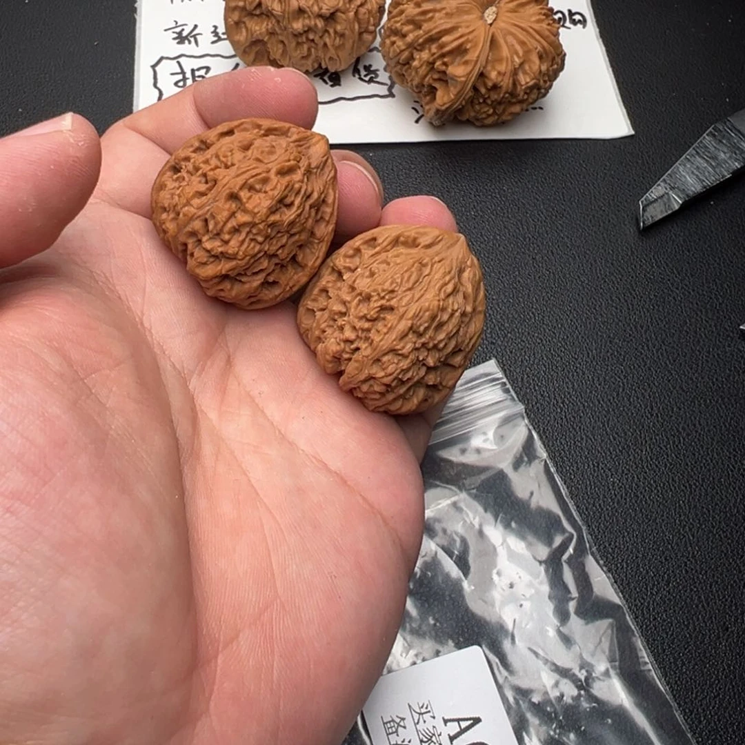 核桃手串/手链32尺南疆石默认有隐黄A685