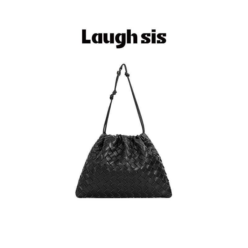 【奈奈专属】小葆家抽绳包时尚百搭包LS406B005-laughsis