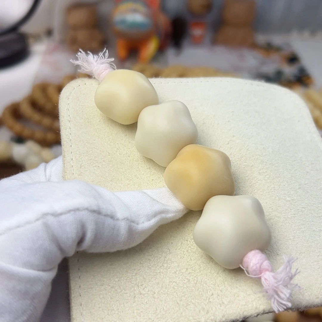 吊坠菩提根/象牙果干磨牙果星星一根糖葫芦