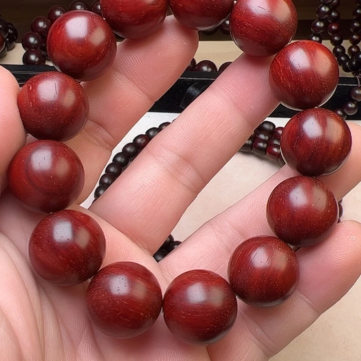 小叶紫檀手串/手链1.8高油密泥料