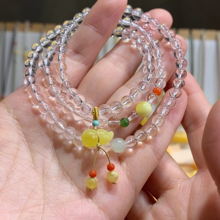 水晶未镶嵌手链5.5mm