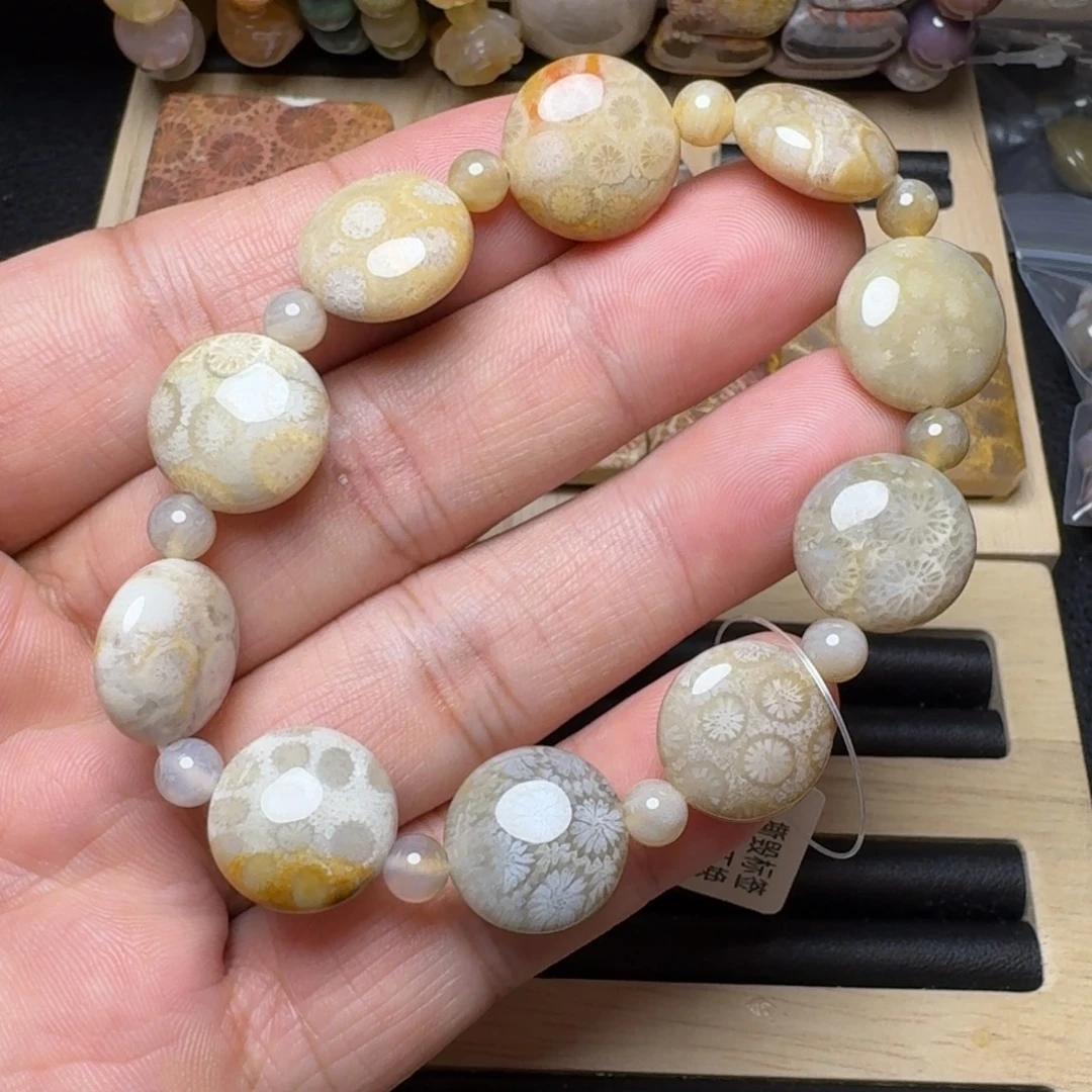 硅化玉未镶嵌纯天然色有机玉石保真惹