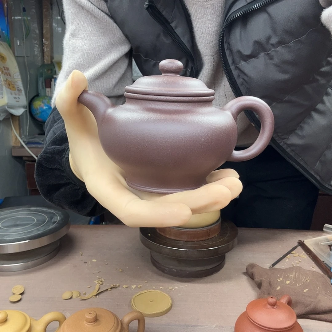 聚***在紫砂茶壶掇只微瑕240