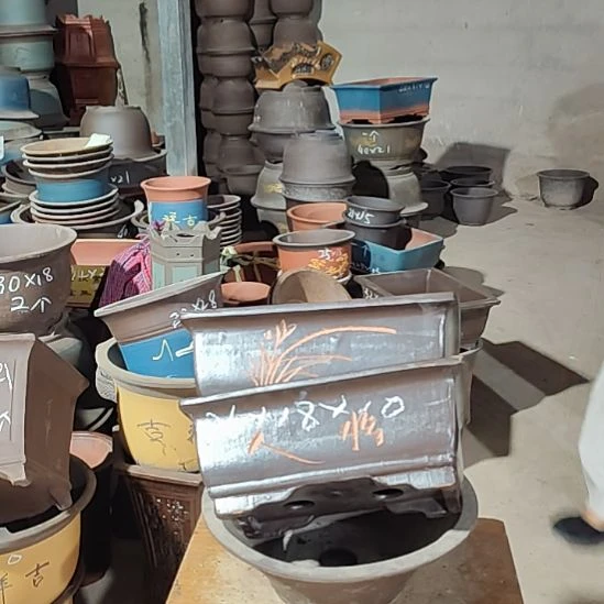 宜兴紫砂花盆清仓处理