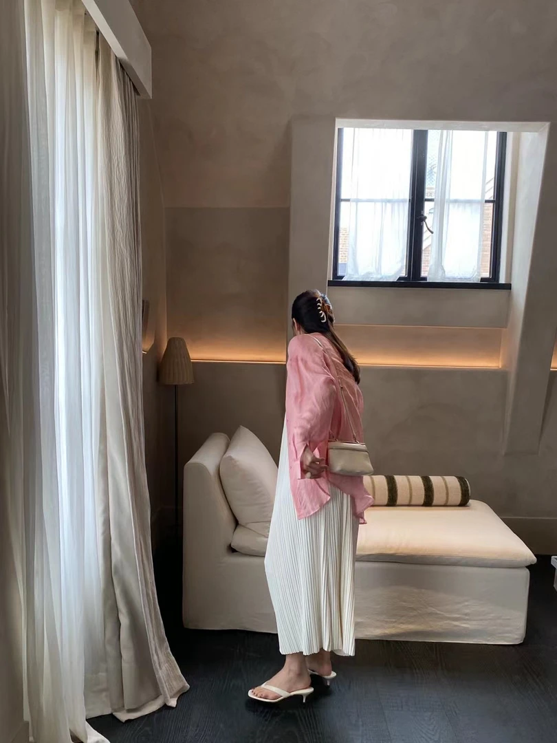 【月季】刺绣衬衫气质棉麻百搭