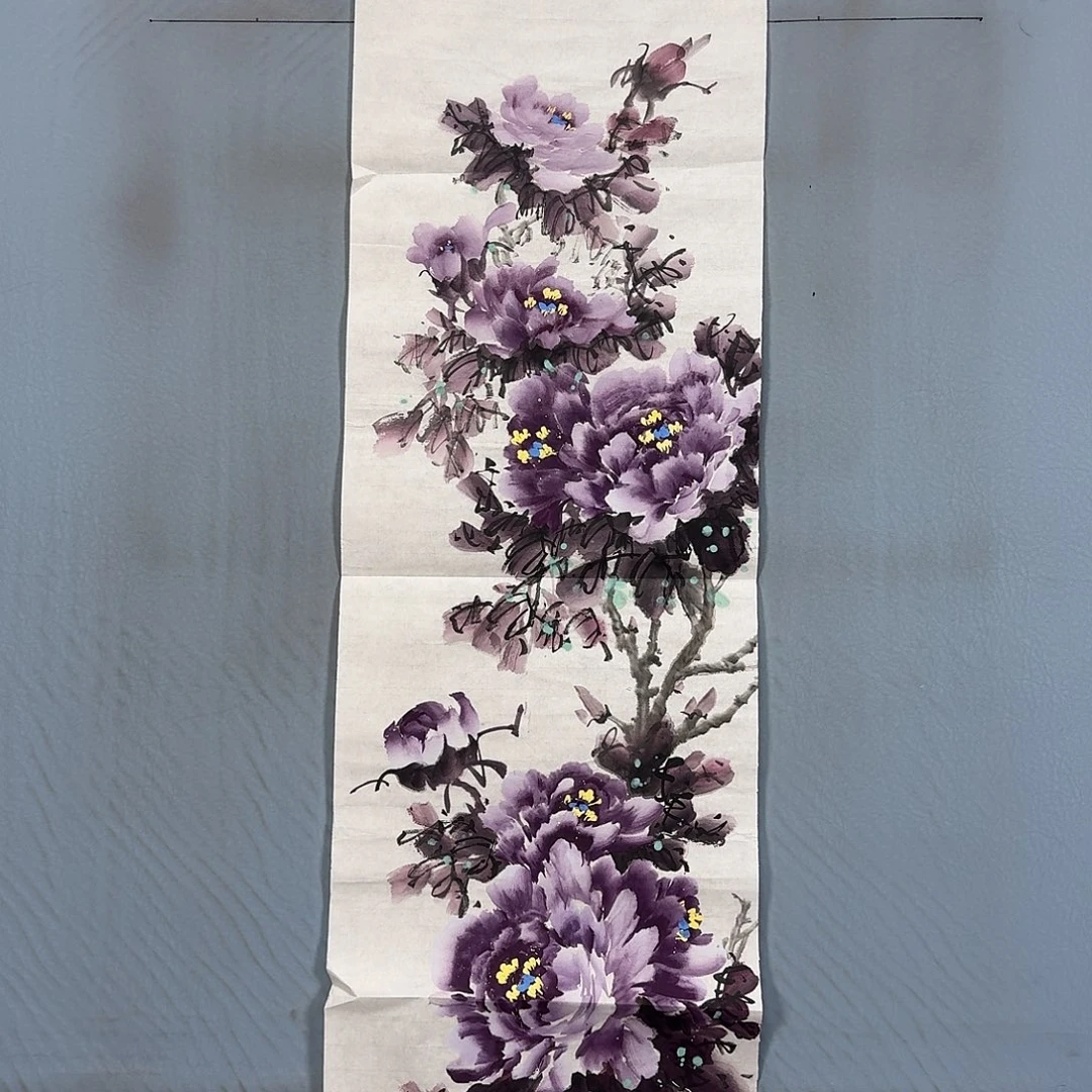 国画331 牡丹一如你初来