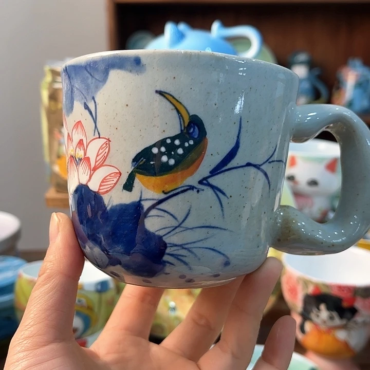 陶景德镇釉下手绘陶瓷