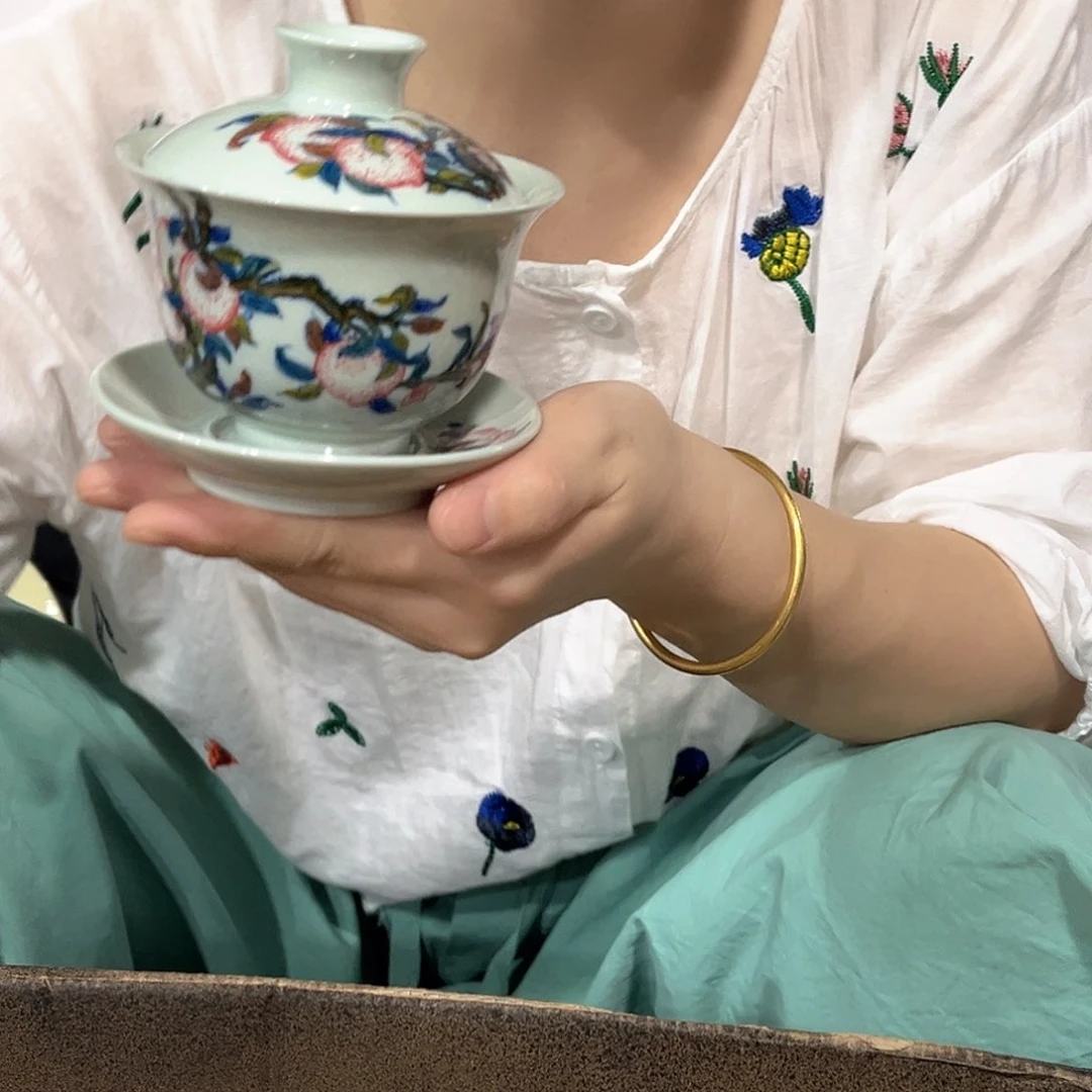 摆件//////景德镇陶瓷瓷器。绿
