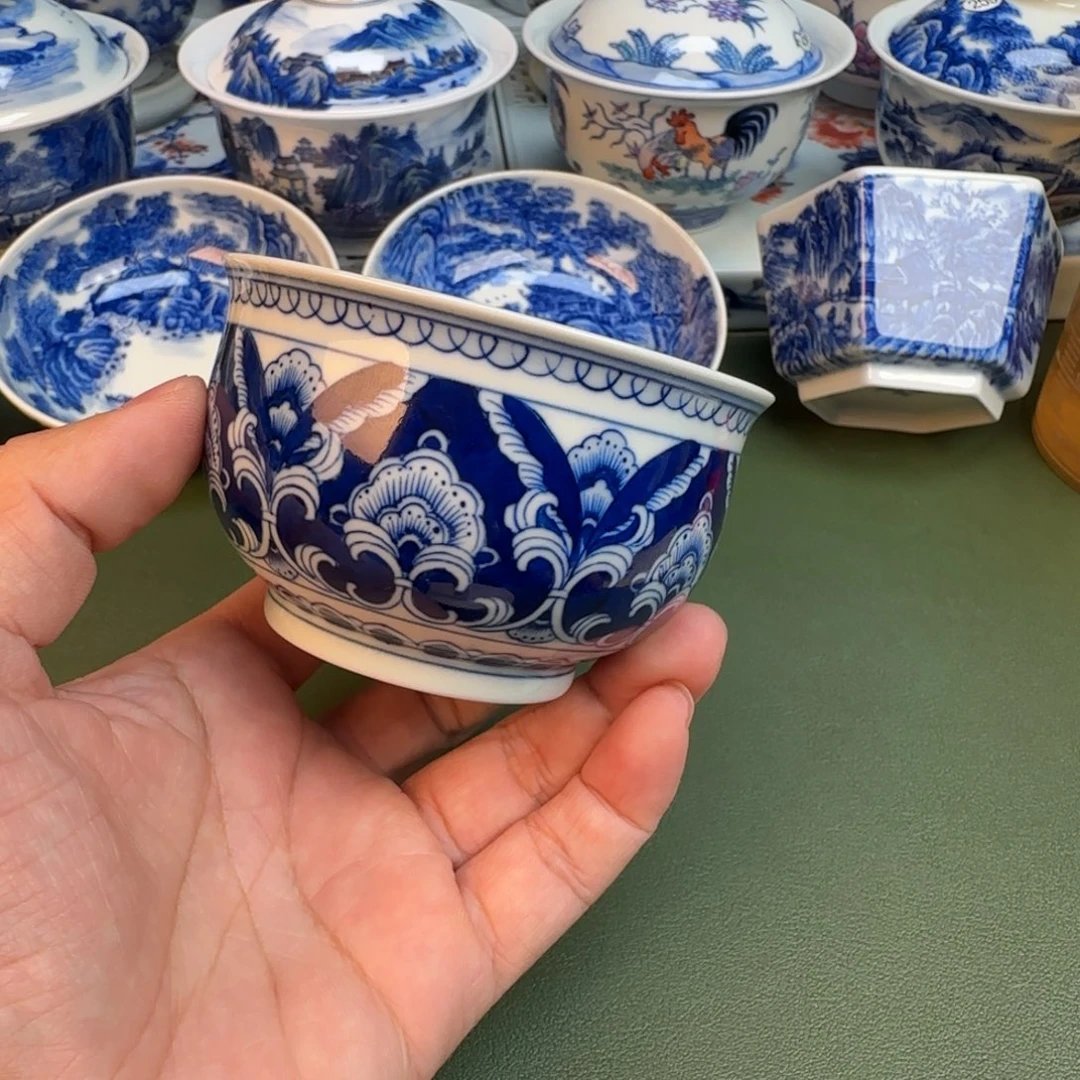 陶纯手工纯手绘茶具304