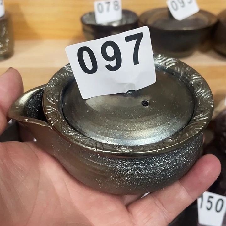 茶杯紫泥柴烧纯手工097