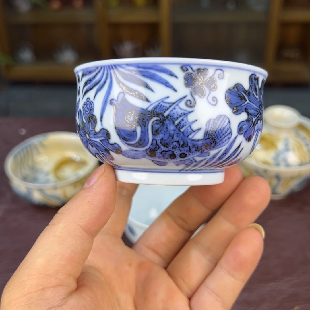 杯景德镇手绘陶瓷