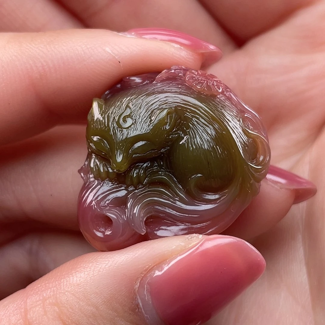 定制玛瑙吊坠未镶嵌