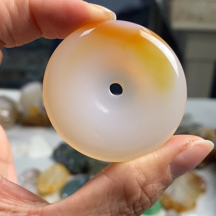 玛瑙/玉髓吊坠(不含链)未镶嵌