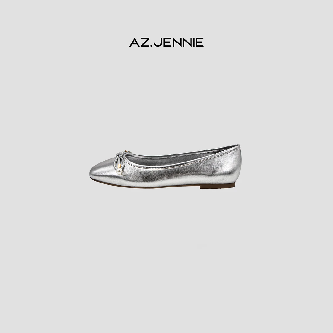 RUJING-【穗珠】羊皮平底休闲鞋