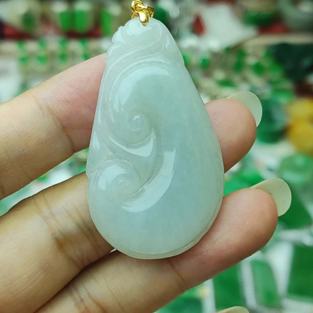 颈饰未镶嵌翡翠8