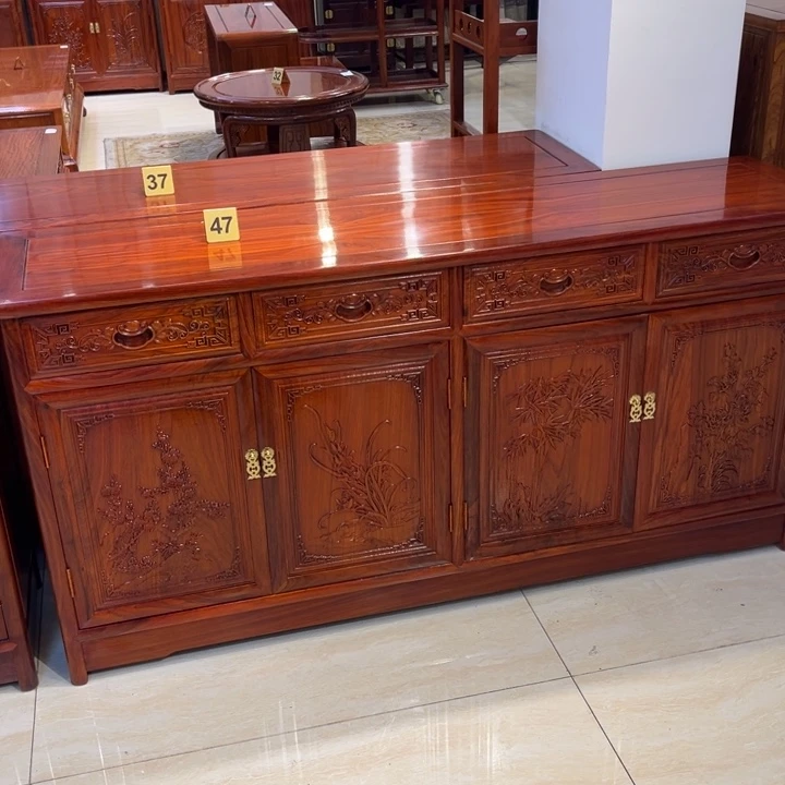 花梨木类柜类家具朙***9刺猬餐边柜160