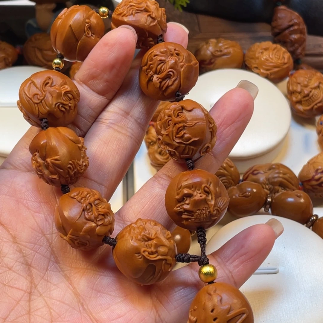 乐群十八罗汉橄榄核手串