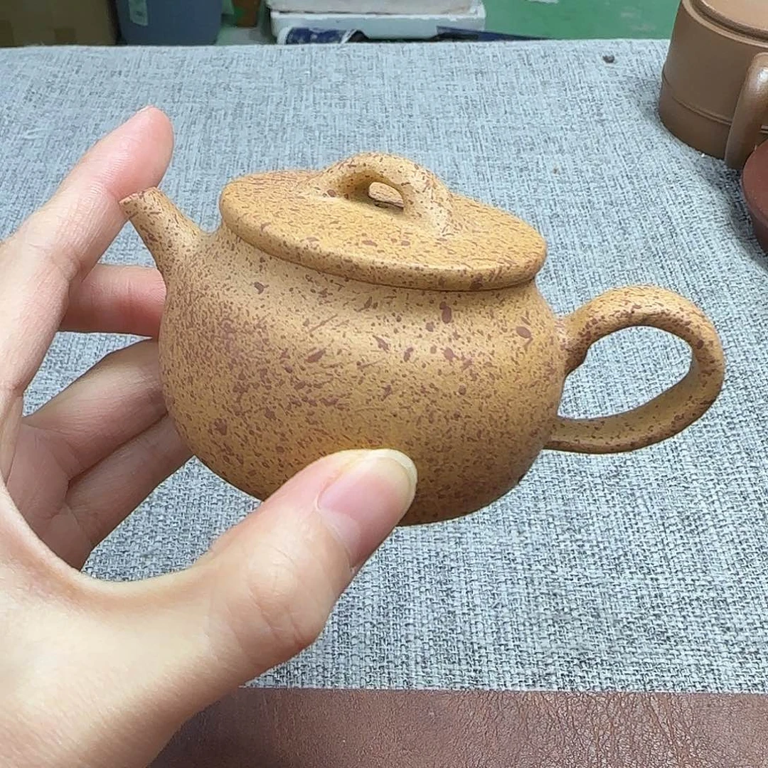 茶壶紫砂民间手艺人全手工制作