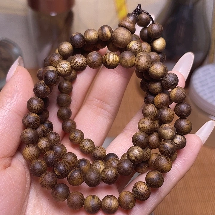 香榧木海南种植莺歌绿奇楠卡七15克多圈