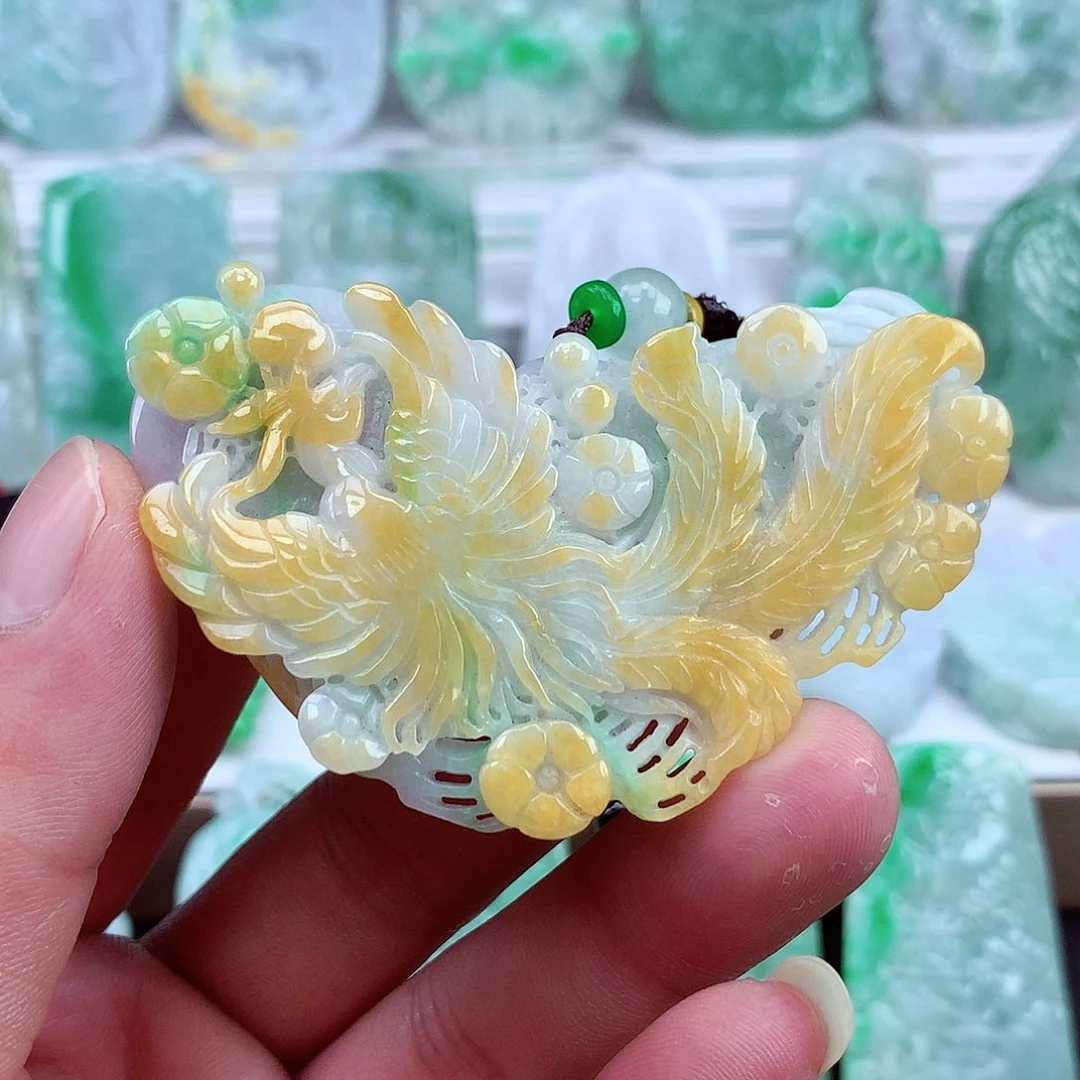 颈饰未镶嵌翡翠翡翠吊坠