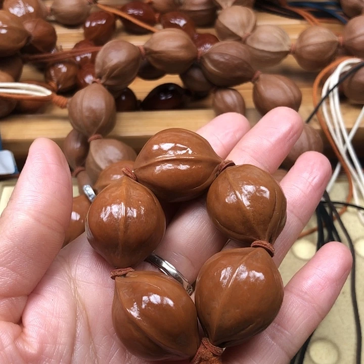 卡***北橄榄核手串梅林铁核22 X28手捻特价