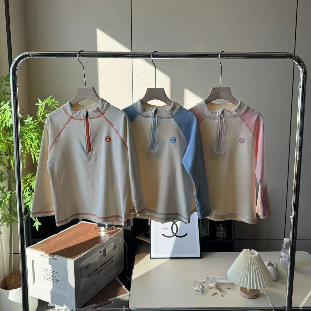 轻暖糯糯衣|女童半高领发热保暖加绒打底衫儿童运动服长袖T恤卫衣
