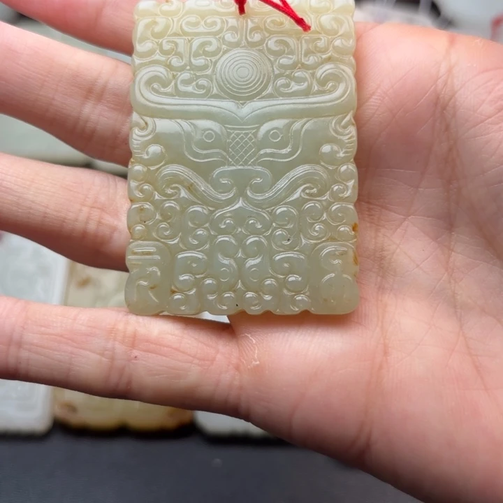零***计和田玉未镶嵌挂件