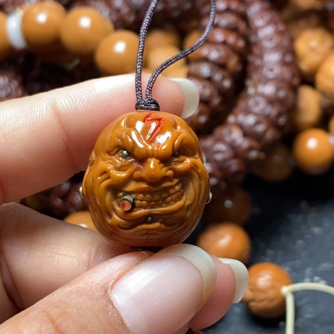 猴头核桃吊坠橄榄