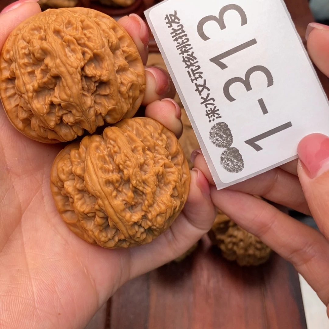 文玩核桃把件44粗筋