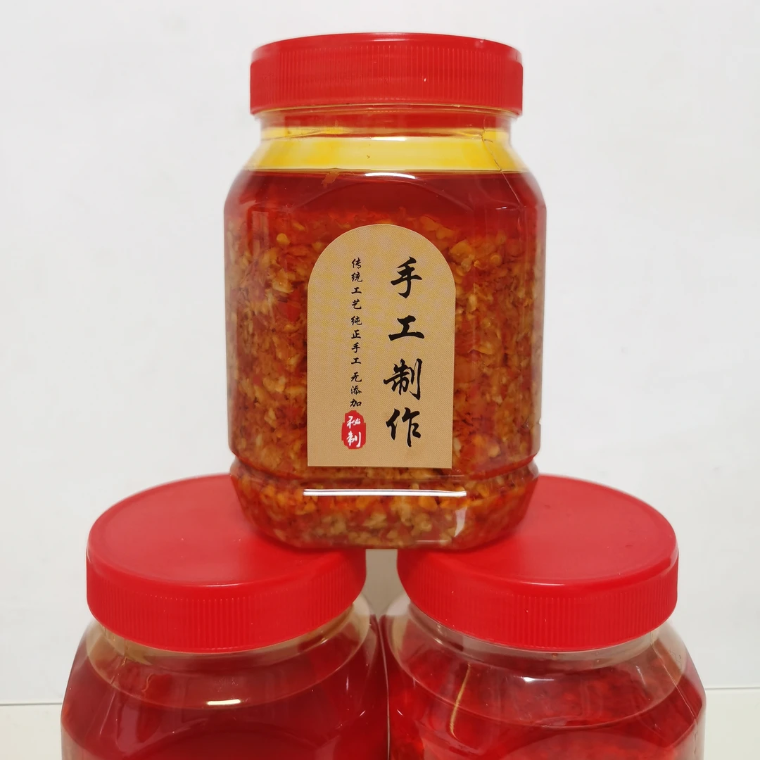 农家手工蒜蓉辣椒酱鲜熬特辣下饭拌面火锅蘸酱