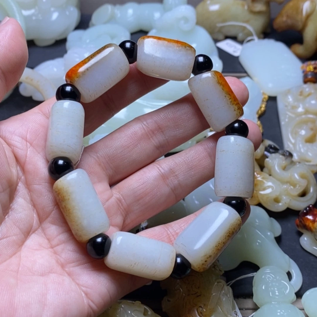 【闪购商品】和田玉（糖玉）颈饰未镶嵌天****8