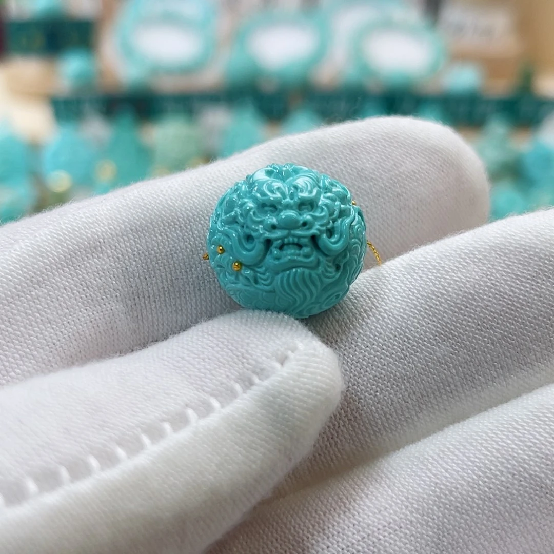 绿松石珠宝奇石未镶嵌