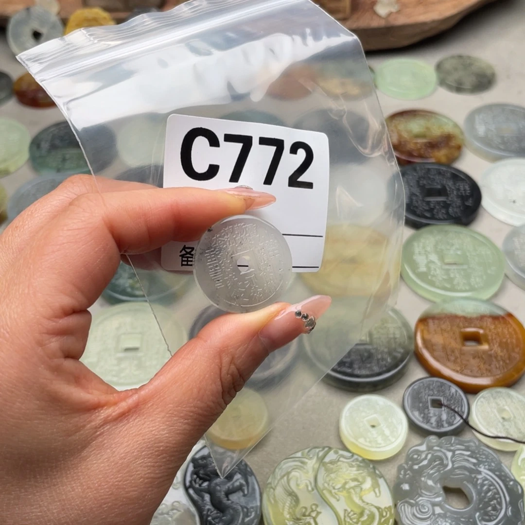 蛇纹石玉颈饰未镶嵌Y*