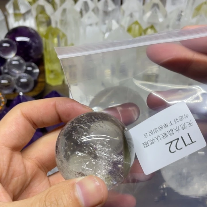水晶天然水晶球水晶柱未镶嵌B**O