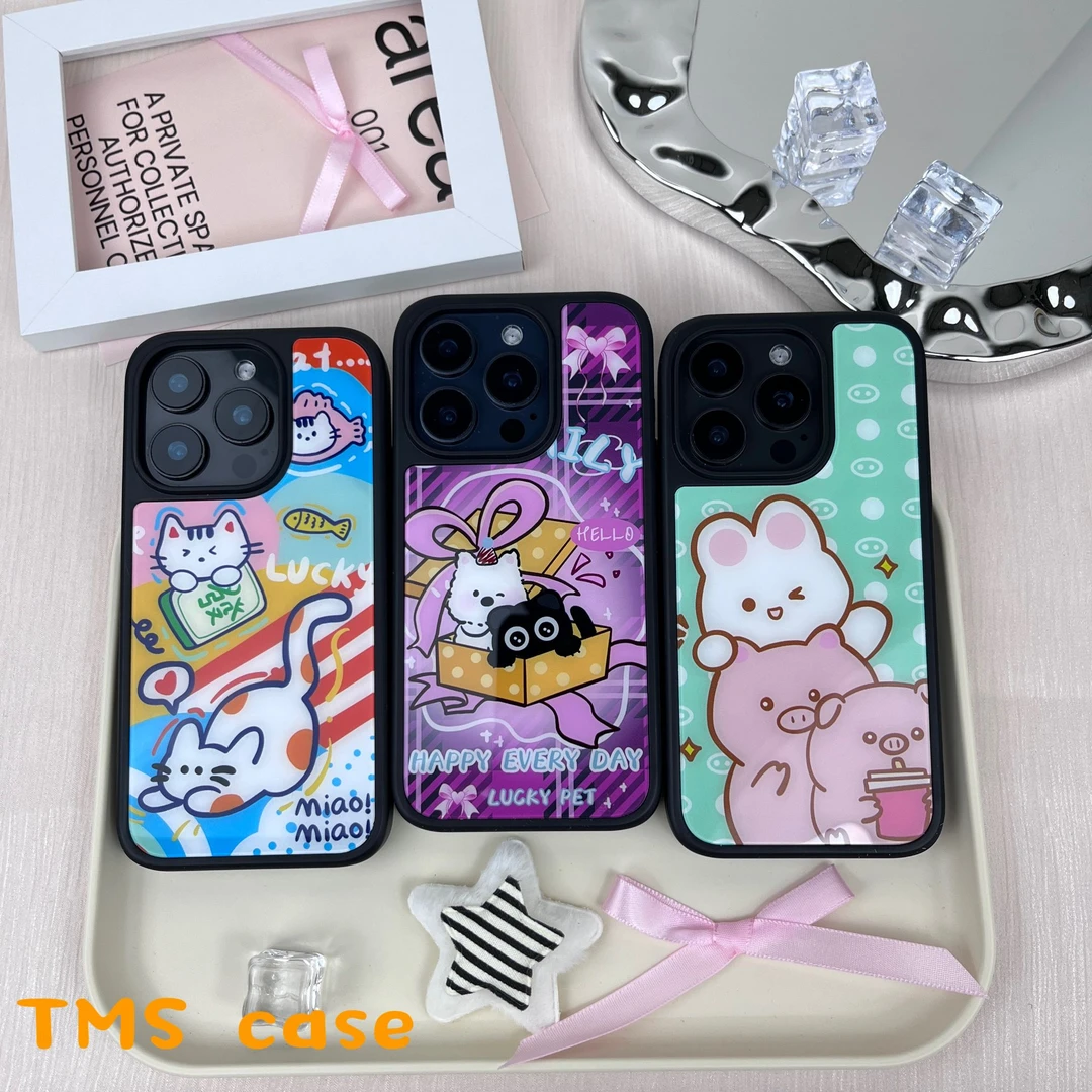 磁吸手机壳适用苹果16Promax磨砂iPhone15防摔14可爱猪猪13光面12