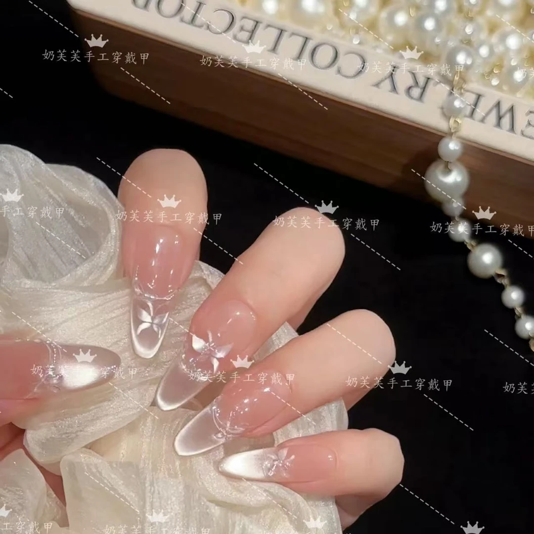 『蝶蝶不休』运补3-5元 手工穿戴美甲贴片透高级感10片装