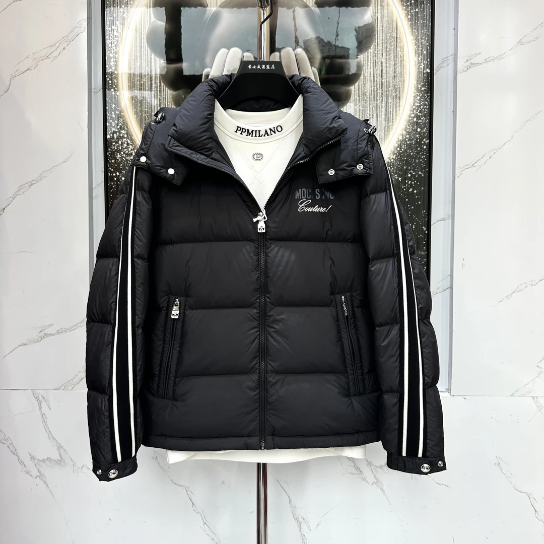 【曼斯凯奴绒服】冬季新款潮流休闲连帽男款羽绒服轻时尚轻奢0573