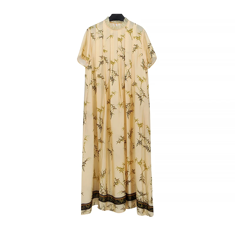 春夏新款时尚桑蚕丝连衣裙 Z 6806P