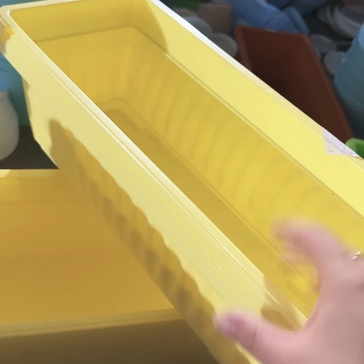 缺口菜盆43长8个黄色无托