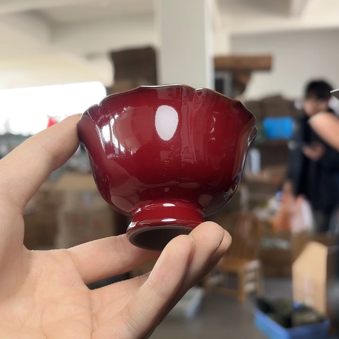 龙泉云间青瓷小米茶器